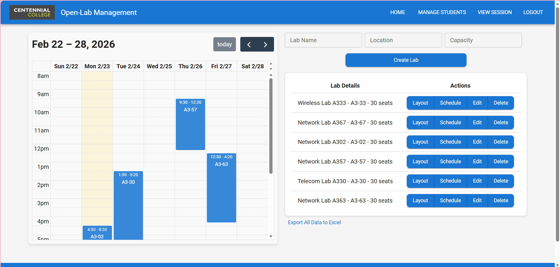 Open Lab Management Screenshot 3
